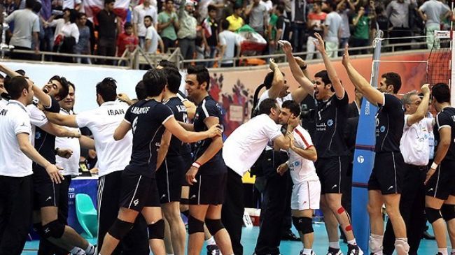 iran volleyball team